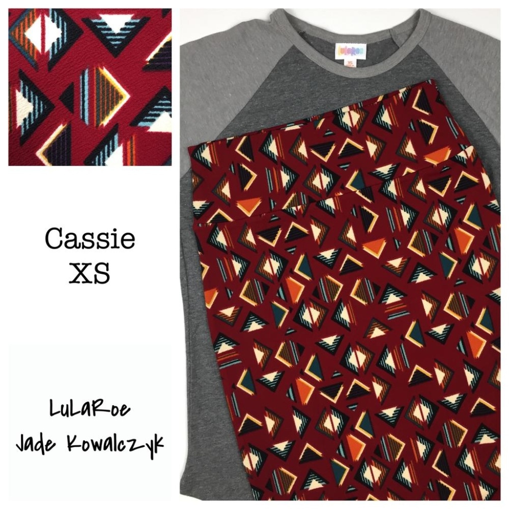 NWT LuLaRoe Cassie Pencil Skirt